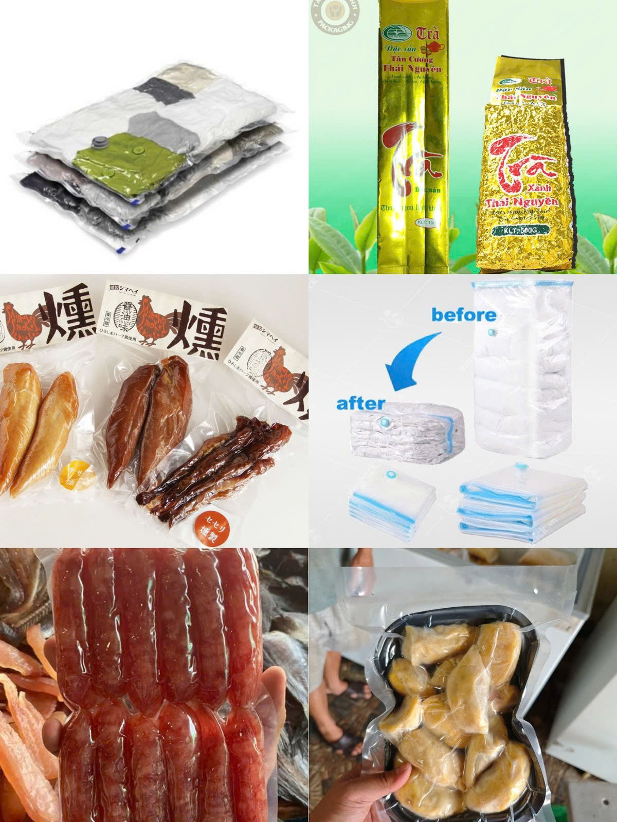 Máy không chỉ hút chân không thực phẩm mà còn hút được các loại đồ dùng khác