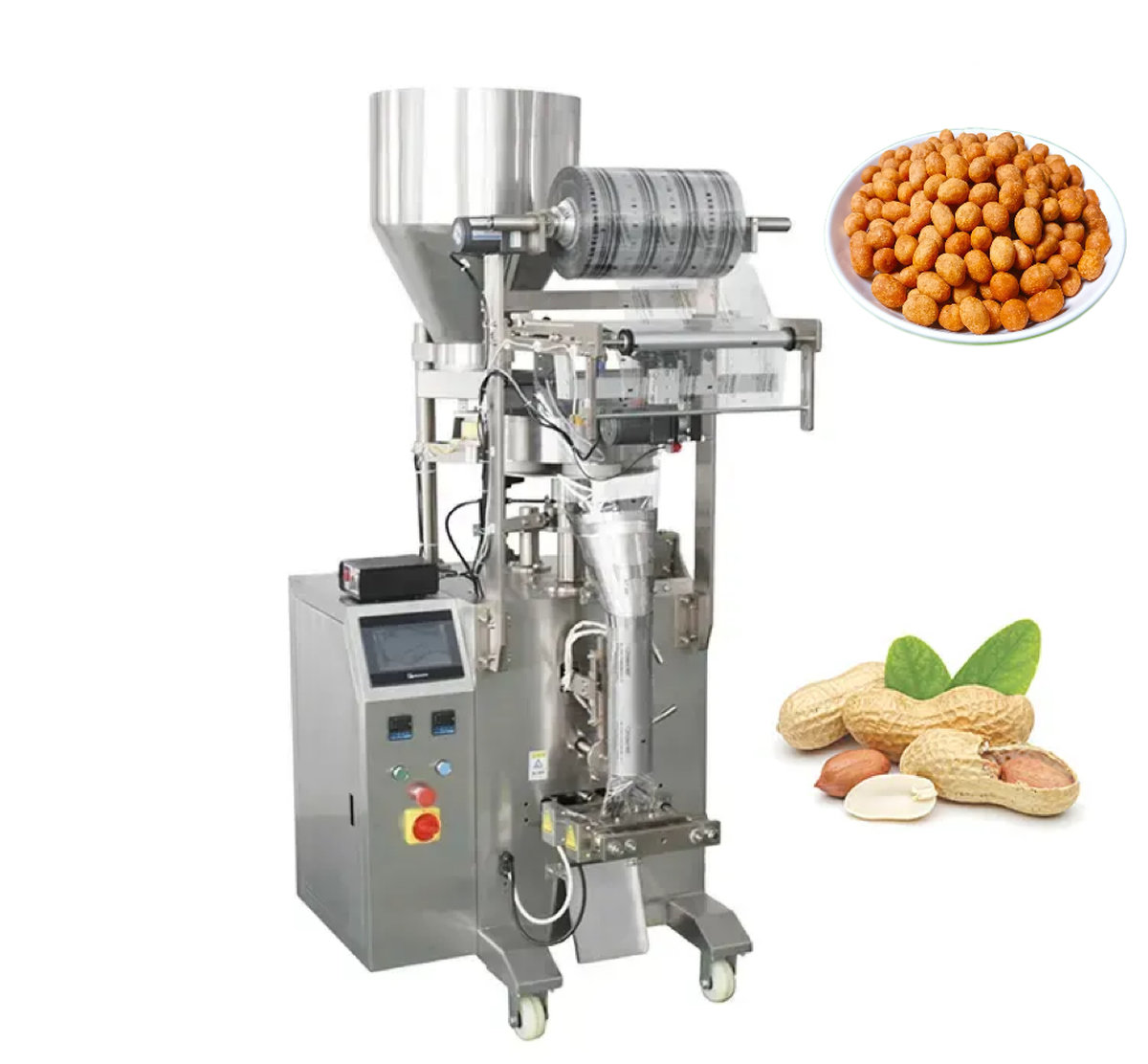 Máy đóng gói đậu phộng của SAMORI có mức độ tự động hóa cao