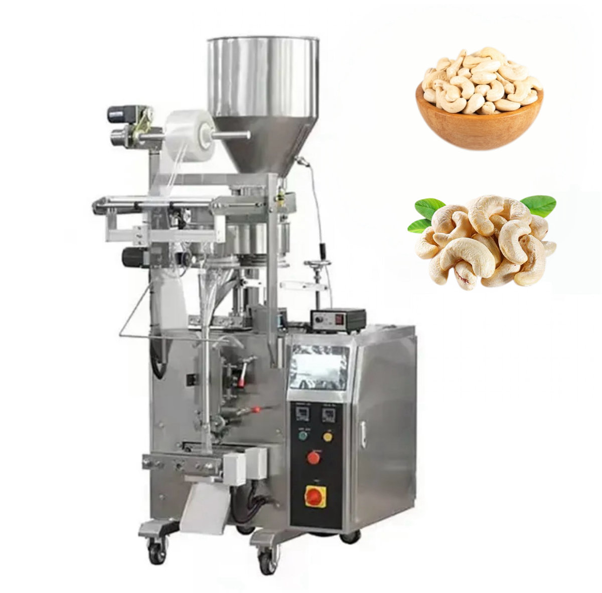 Máy đóng gói tự động với khung inox chắc chắn
