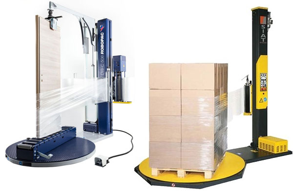 Máy quấn màng pallet tự động