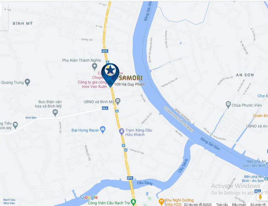 Địa chỉ Samori theo yêu cầu