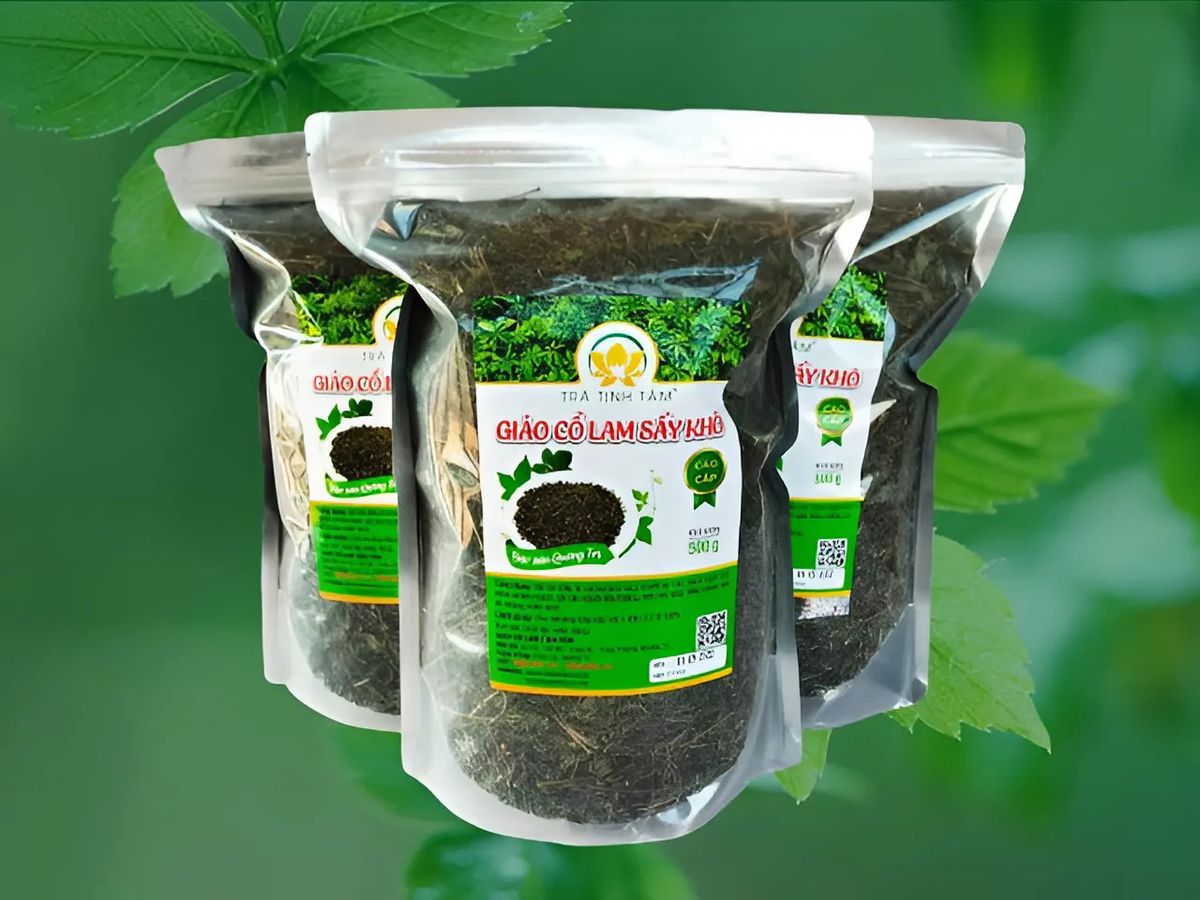 Mẫu sản phẩm giao cổ lam được hoàn thiện