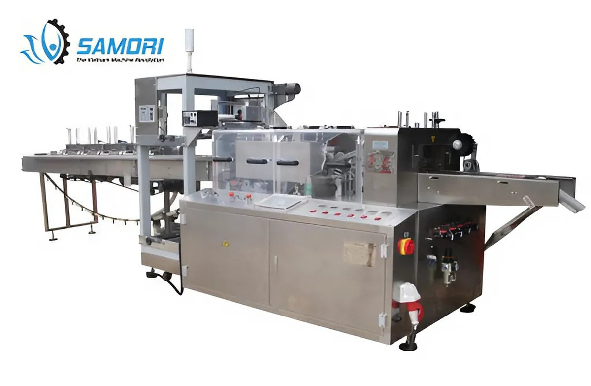 Dây chuyền đóng gói được tích hợp nhỏ gọn vào cùng một máy