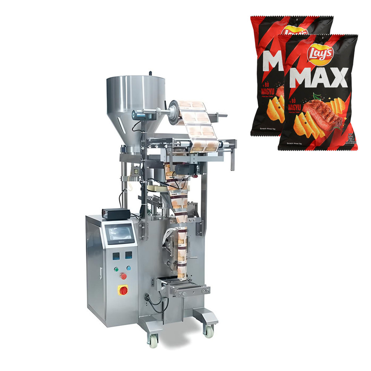 Máy đóng gói bim bim chất lượng, giá tốt