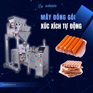 Máy đóng gói xúc xích chính hãng, giá tốt