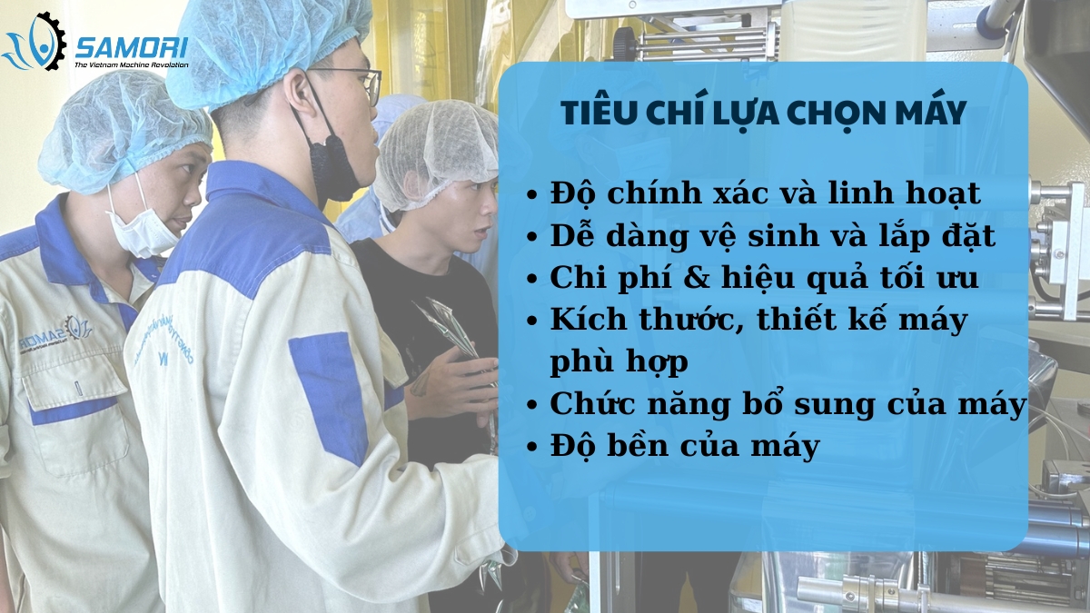 Tiêu chí chọn máy chiết rót mỹ phẩm