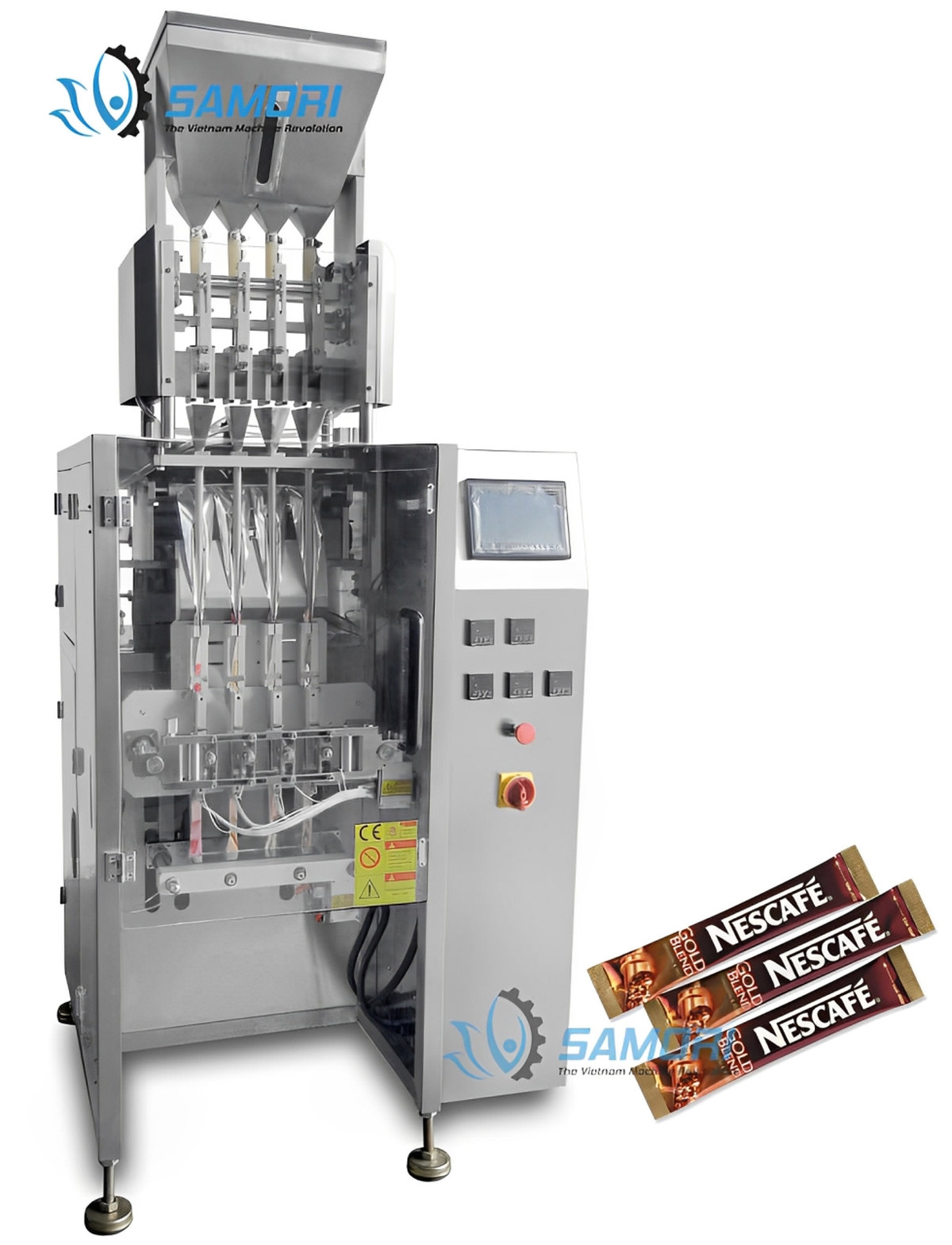 Máy đóng gói cafe bột