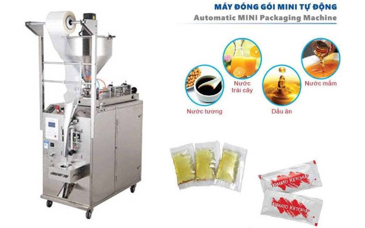 Những thông số kỹ thuật có trên máy đóng gói dạng lỏng tại Samori