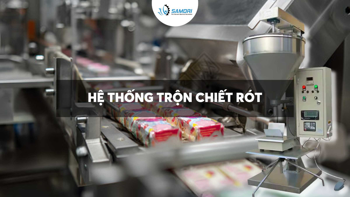 Máy chiết rót có độ chính xác cao, tránh gây thất thoát nguyên liệu