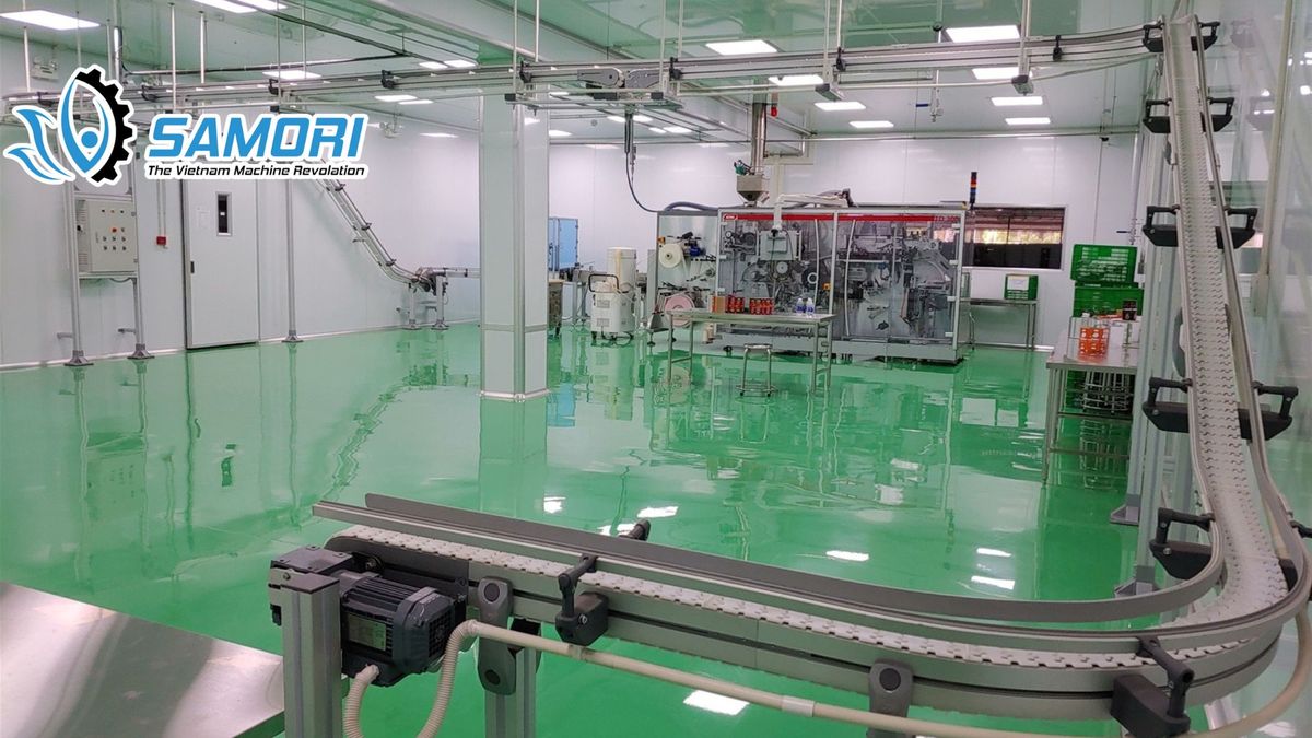 Hệ thống đóng gói tự động vận hành tuần tự với độ chính xác cao