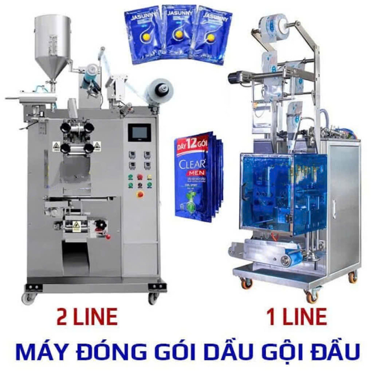 Máy đóng gói dầu gội đầu phổ biến