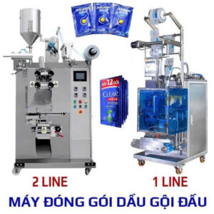 Máy đóng gói dầu gội đầu phổ biến