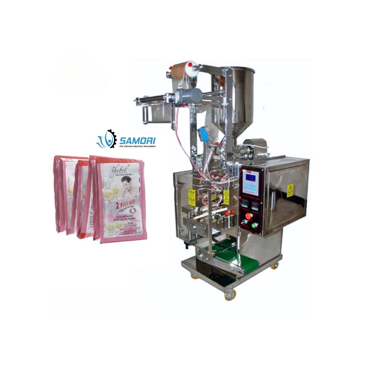 Máy đóng gói sữa tắm tự động