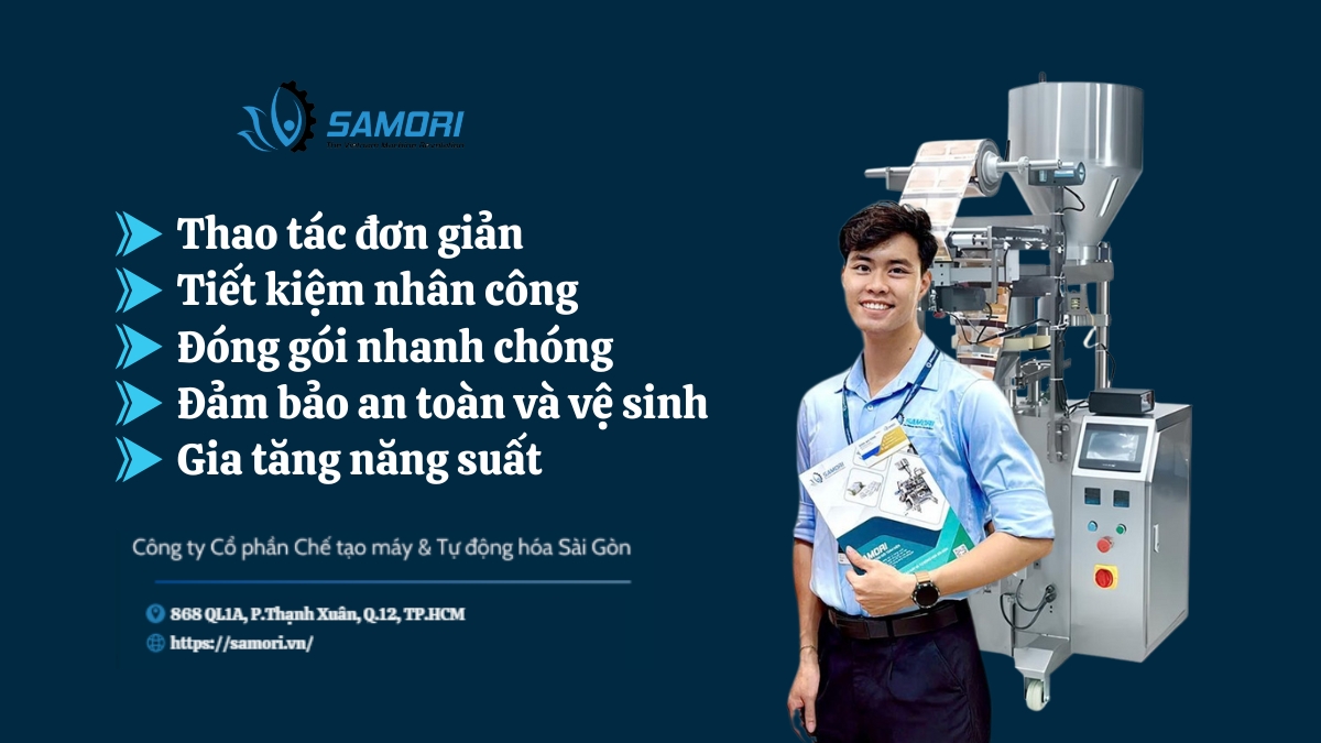 Ưu điểm máy đóng gói chè