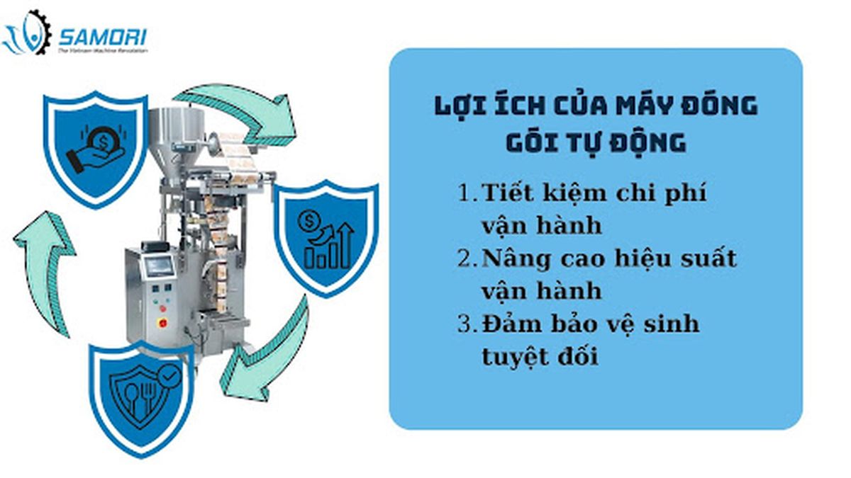 Máy đóng gói bột chiên giòn giá tốt