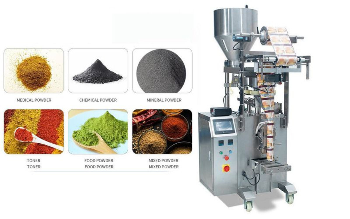 Máy đóng gói bột rau má chất lượng