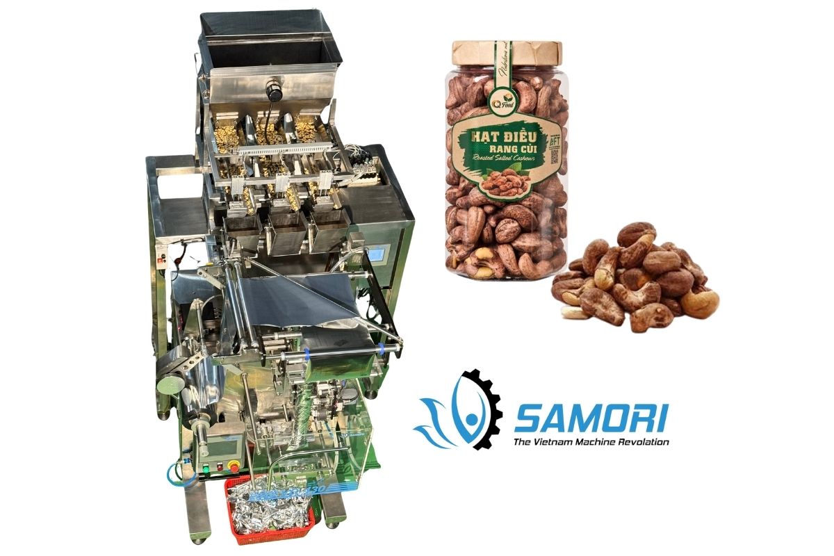 Máy đóng gói hạt điều chất lượng