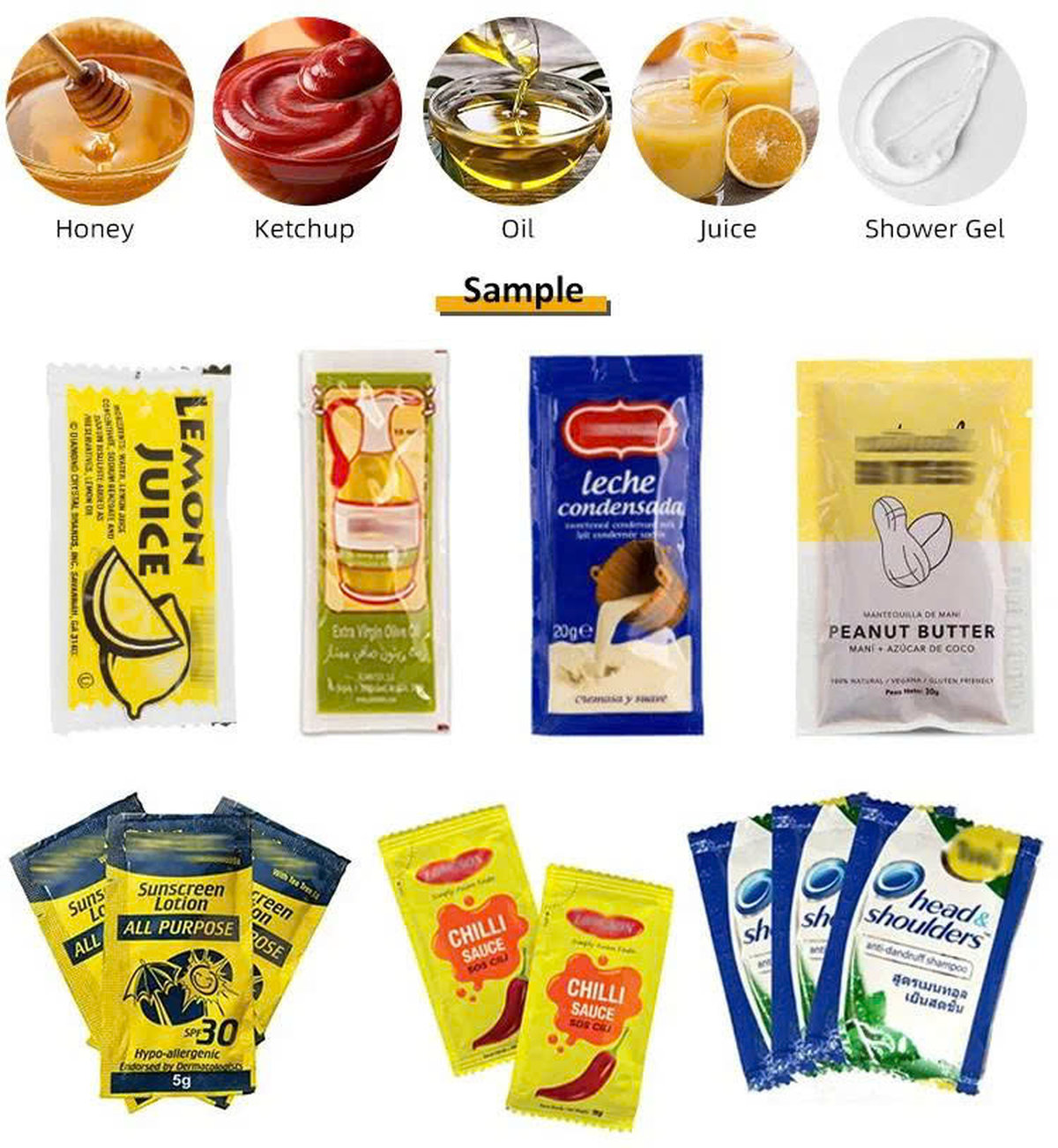 Máy đóng gói siro chất lượng