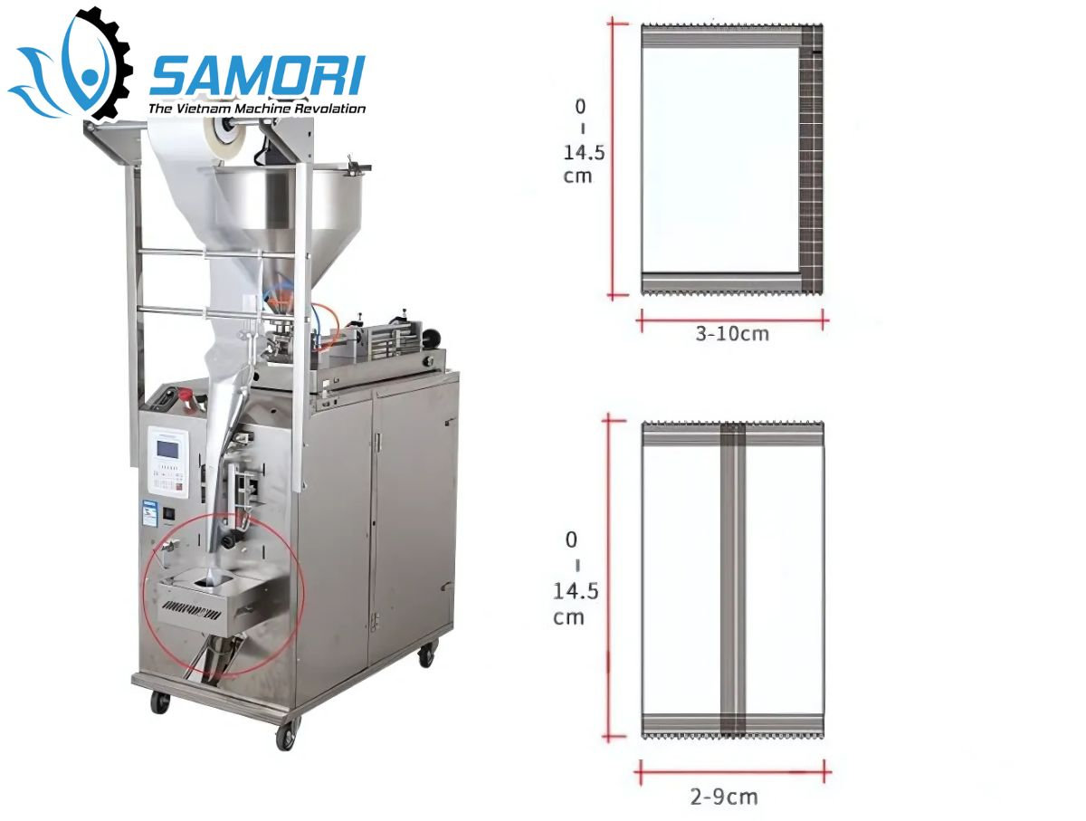 Máy đóng gói siro