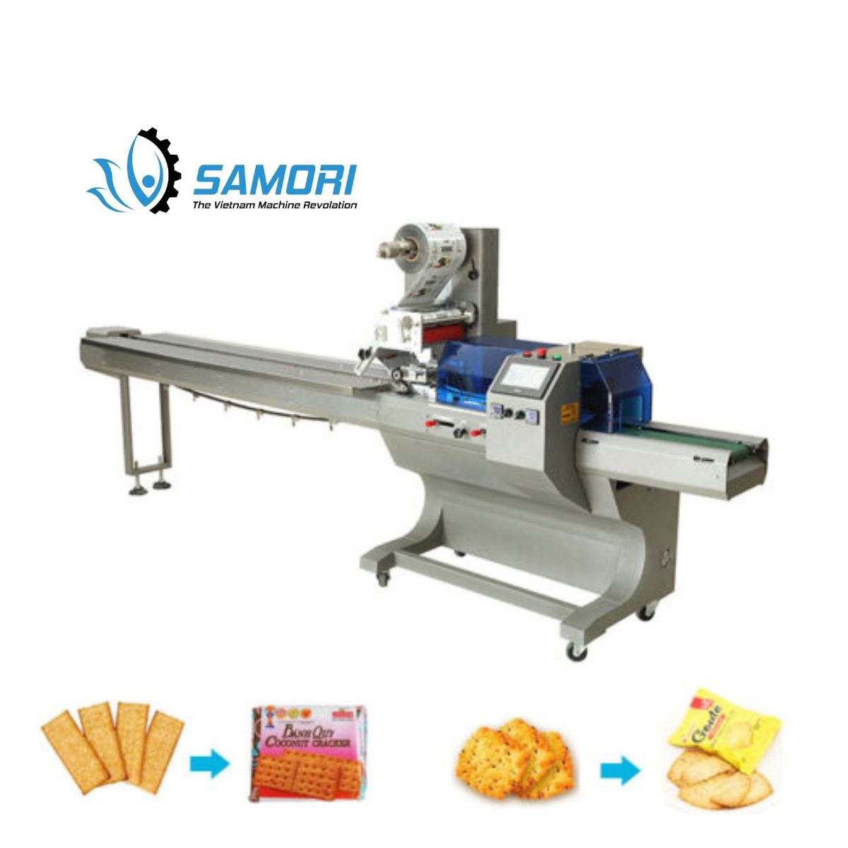 Máy đóng gói bánh quy tự động