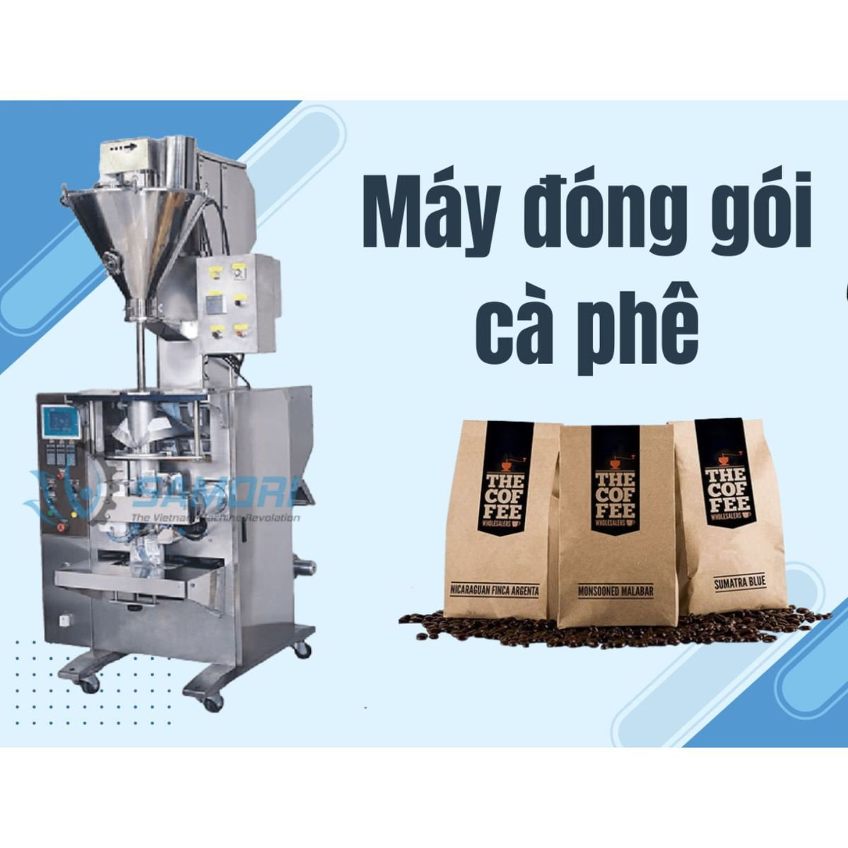 Máy đóng gói cà phê tự động