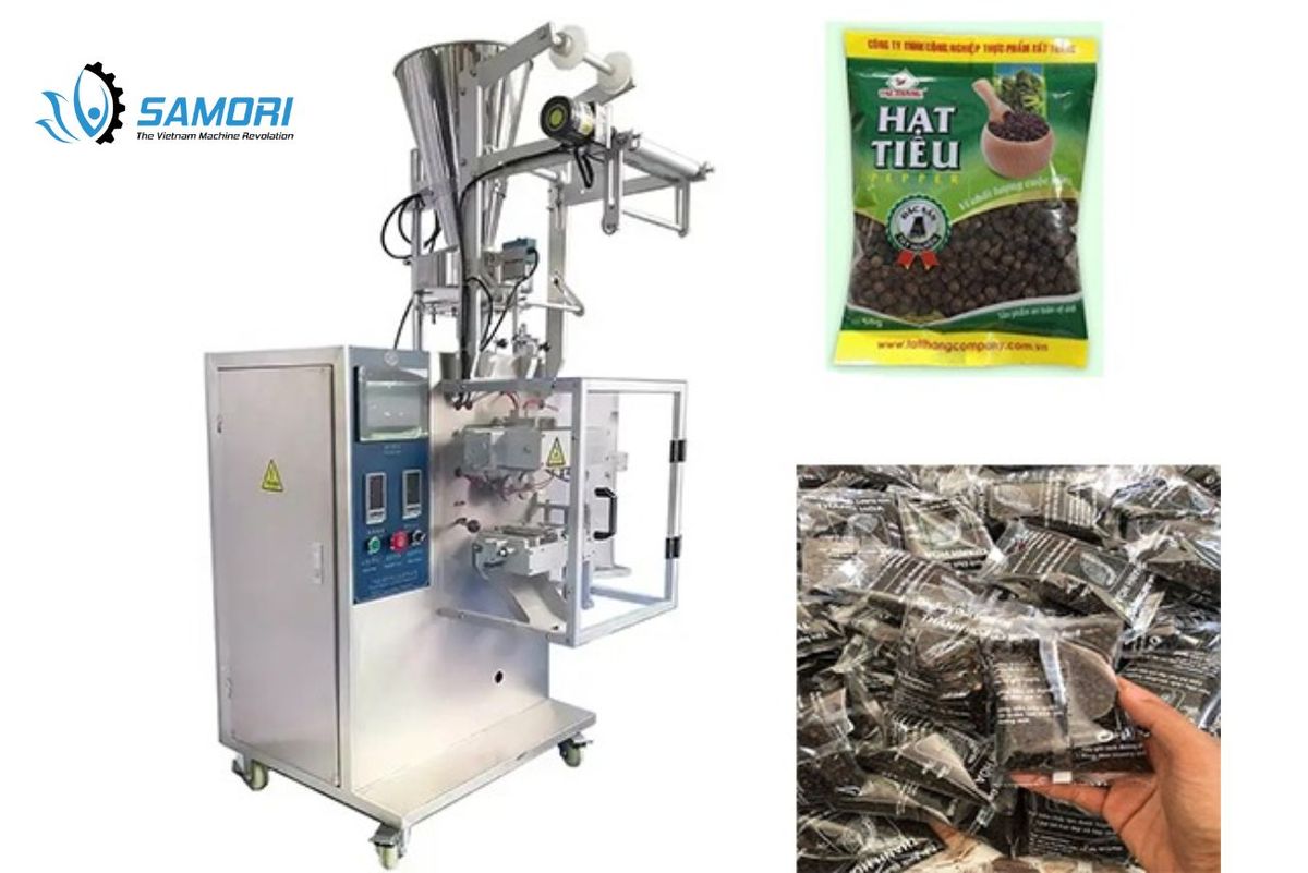 Máy đóng gói gia vị Samori
