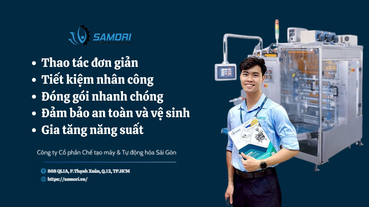 Máy đóng gói kẹo lạc chất lượng nhất