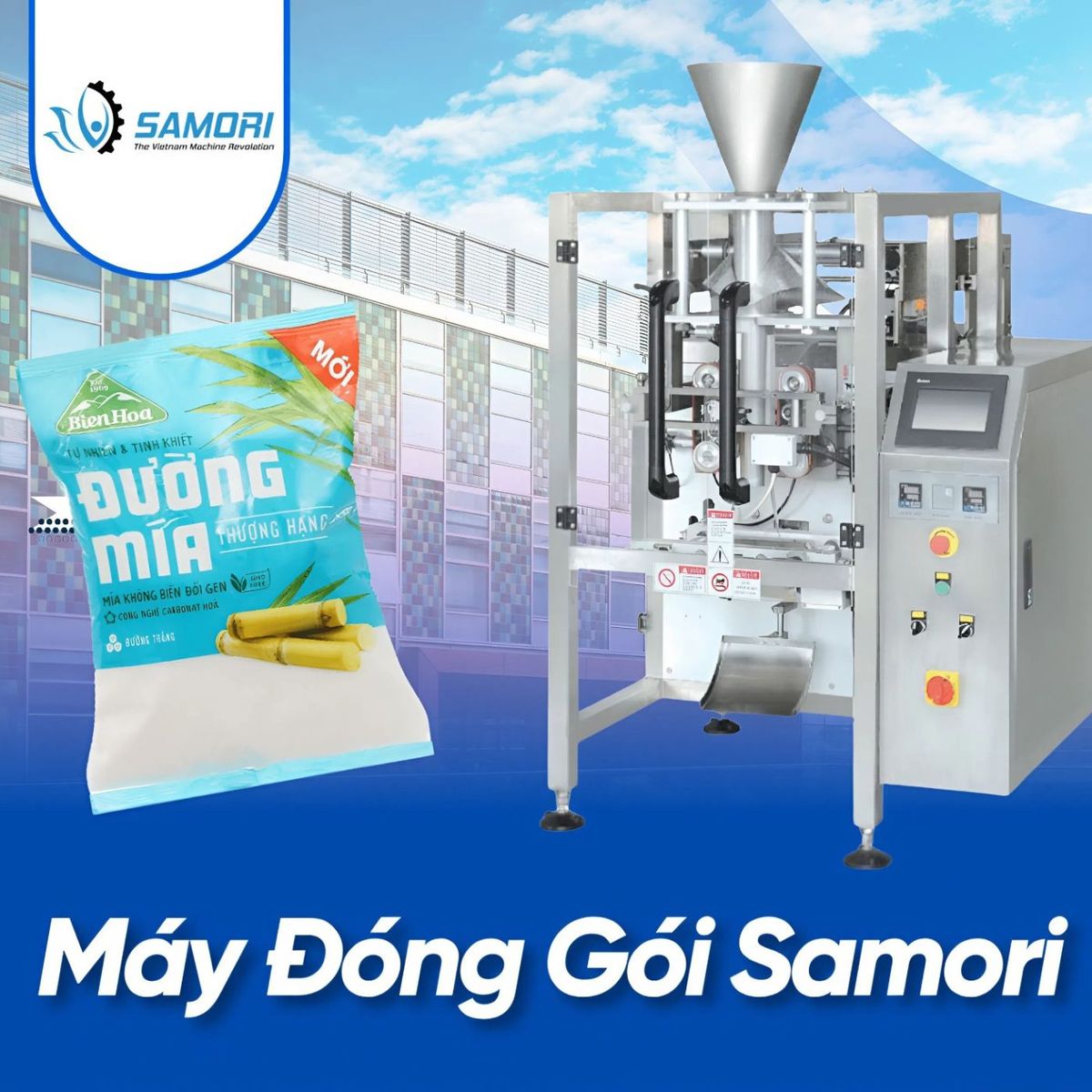 Máy đóng gói tự động Samori là gì