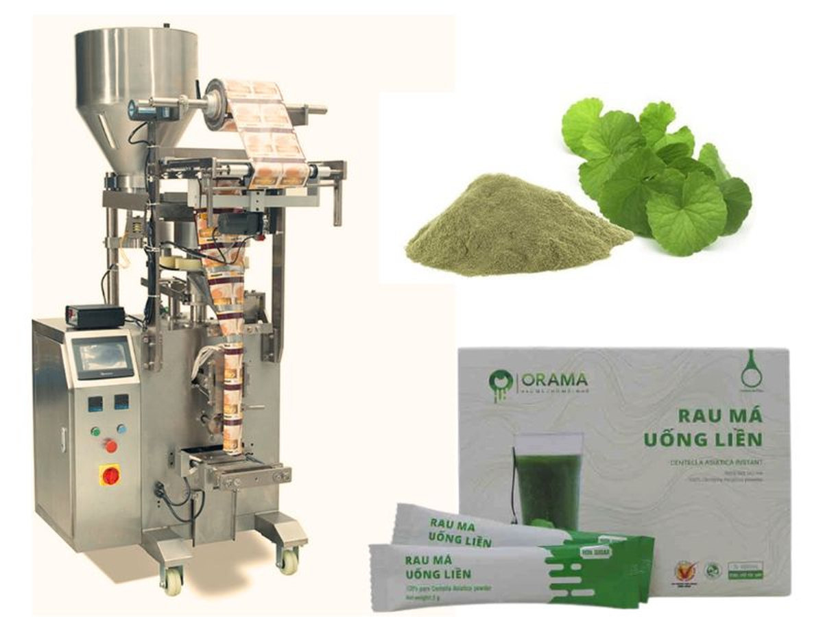 Máy đóng gói thuốc bắc hiện đại