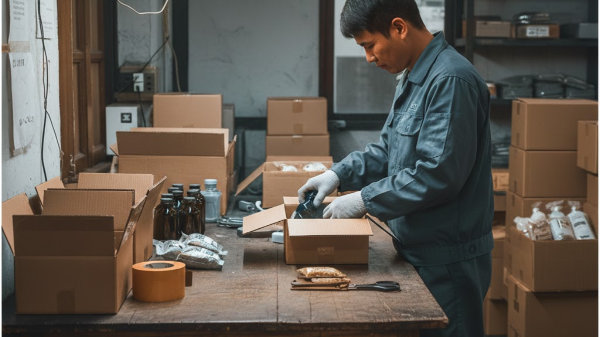 đóng gói công nghiệp là làm gì