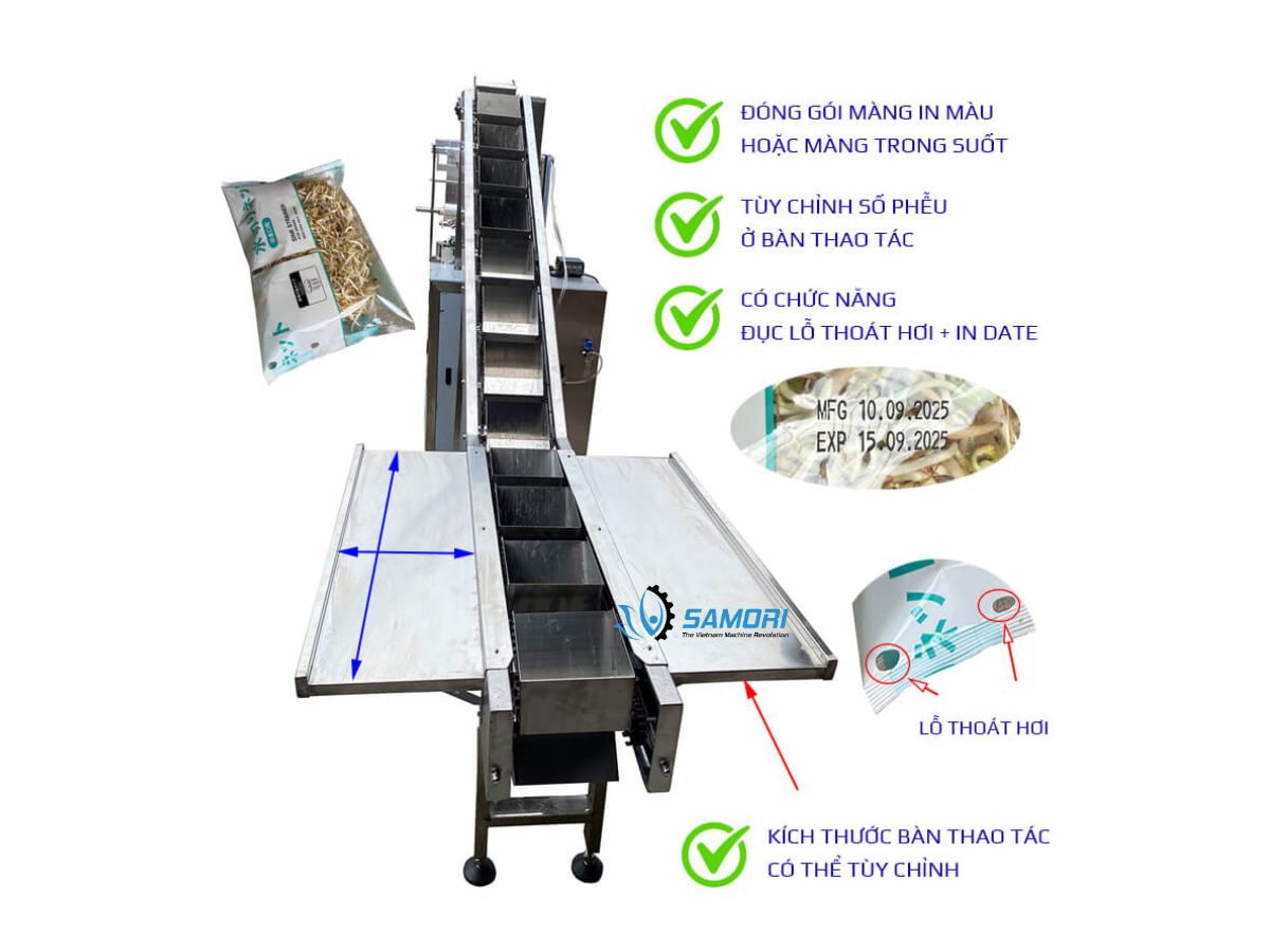 Máy đóng gói giá đỗ đa năng