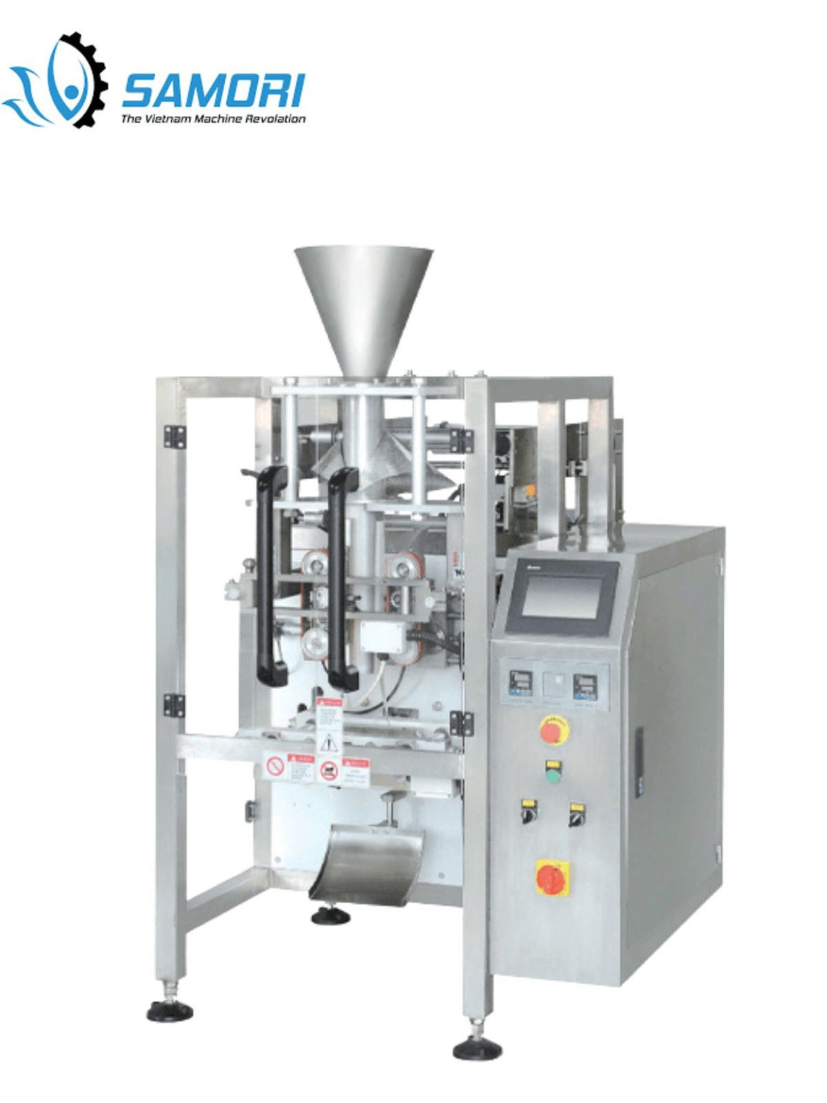 Máy đóng gói túi lớn dạng cổ áo