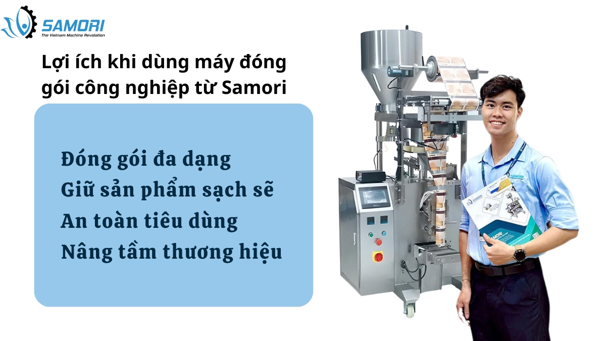 lợi ích máy đóng gói Sachet