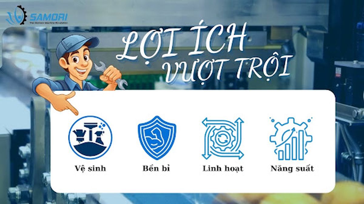 Máy đóng gói bột mì lợi ích