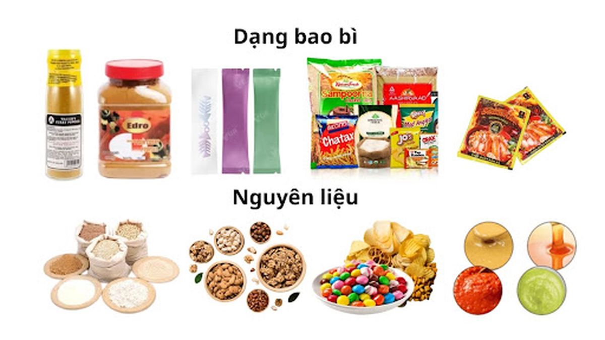 Máy đóng gói bột mì ứng dụng