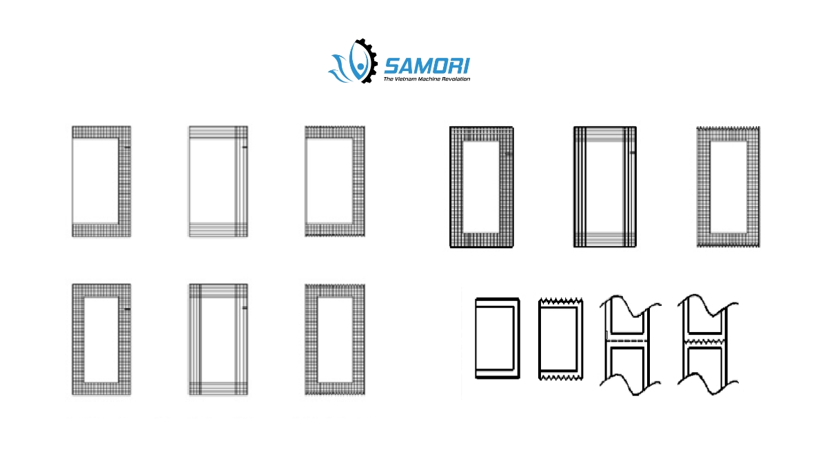 Mẫu bao bì đóng gói Sachet